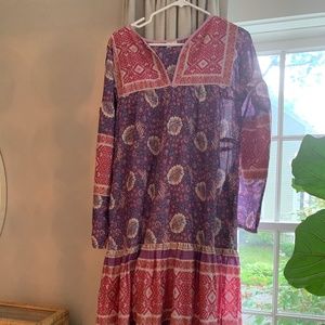 Carmen on the moon boho dress